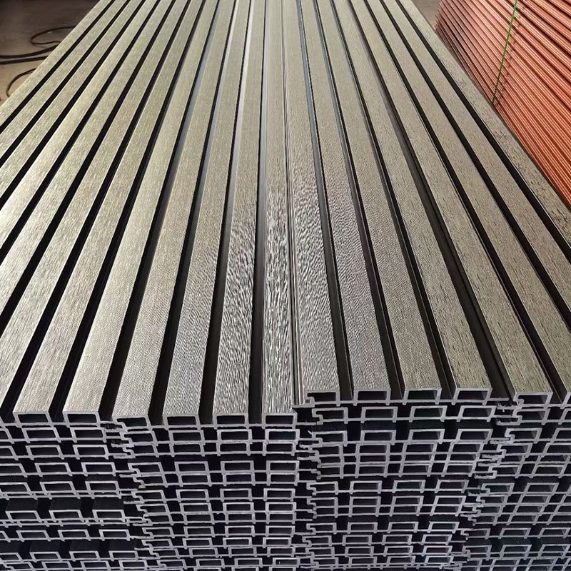 Eco-friendly Decorative Exterior Wall Panels WPC Wooden Wall Panel Boards Natural Wood Cladding
