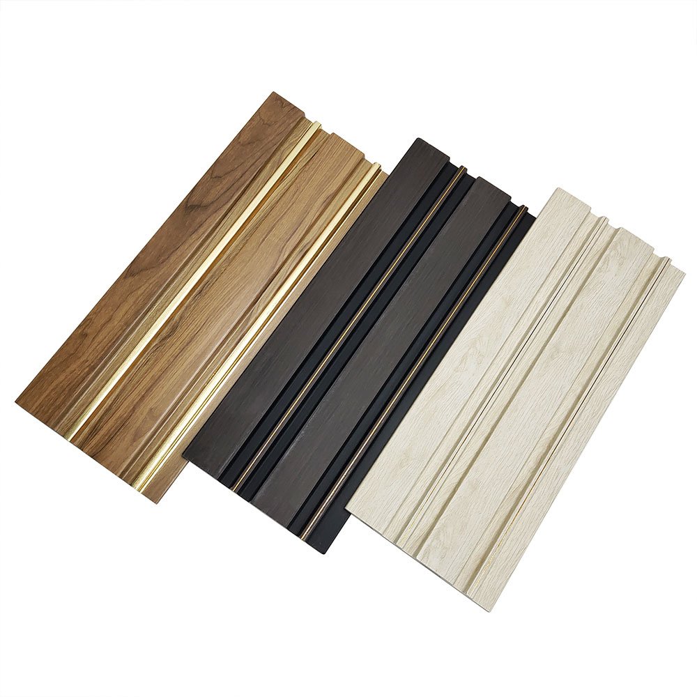 Factory Saudi Arabia background wall board composite cladding PS fluted wall panel