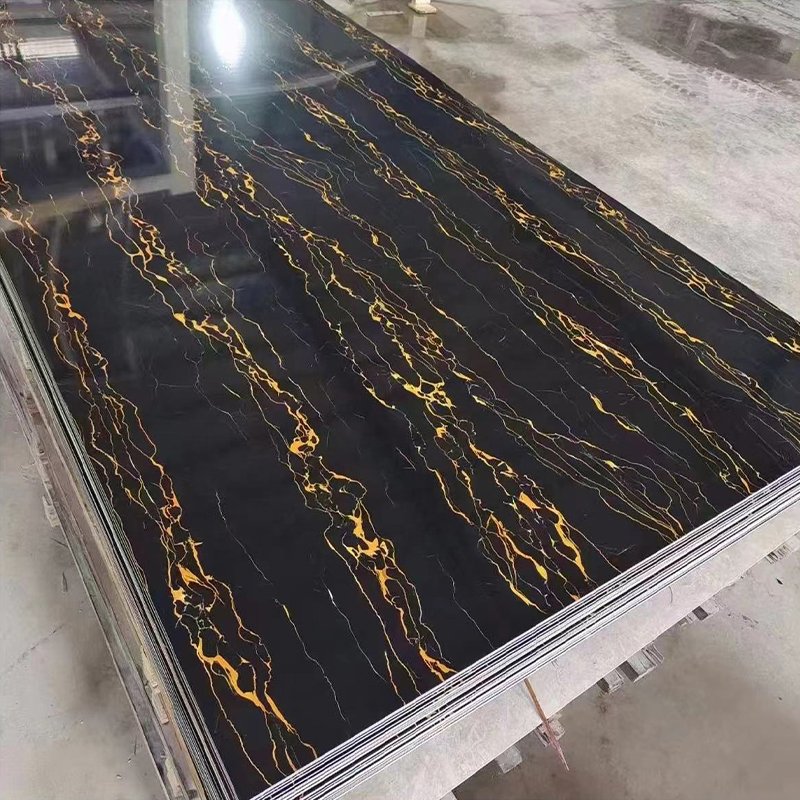 Hot Selling Pvc Uv Marble Board Decoration Wpc Wall Panel Pvc Uv Marble Panel Sheet