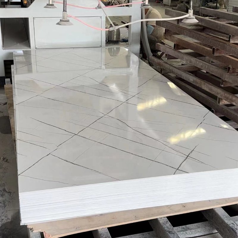Hot Selling Pvc Uv Marble Board Decoration Wpc Wall Panel Pvc Uv Marble Panel Sheet