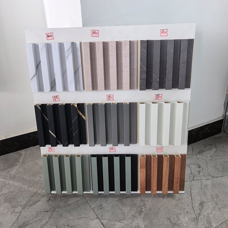 PVC carbon crystal board minimalist TV background wall Waterproof Interior Wpc Wall Panels
