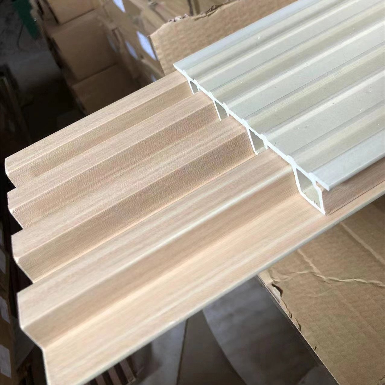 Factory High Quality Good Price Waterproof Interior Decorative Cladding Boards Pvc Plastic Wood Wpc Wall Panel