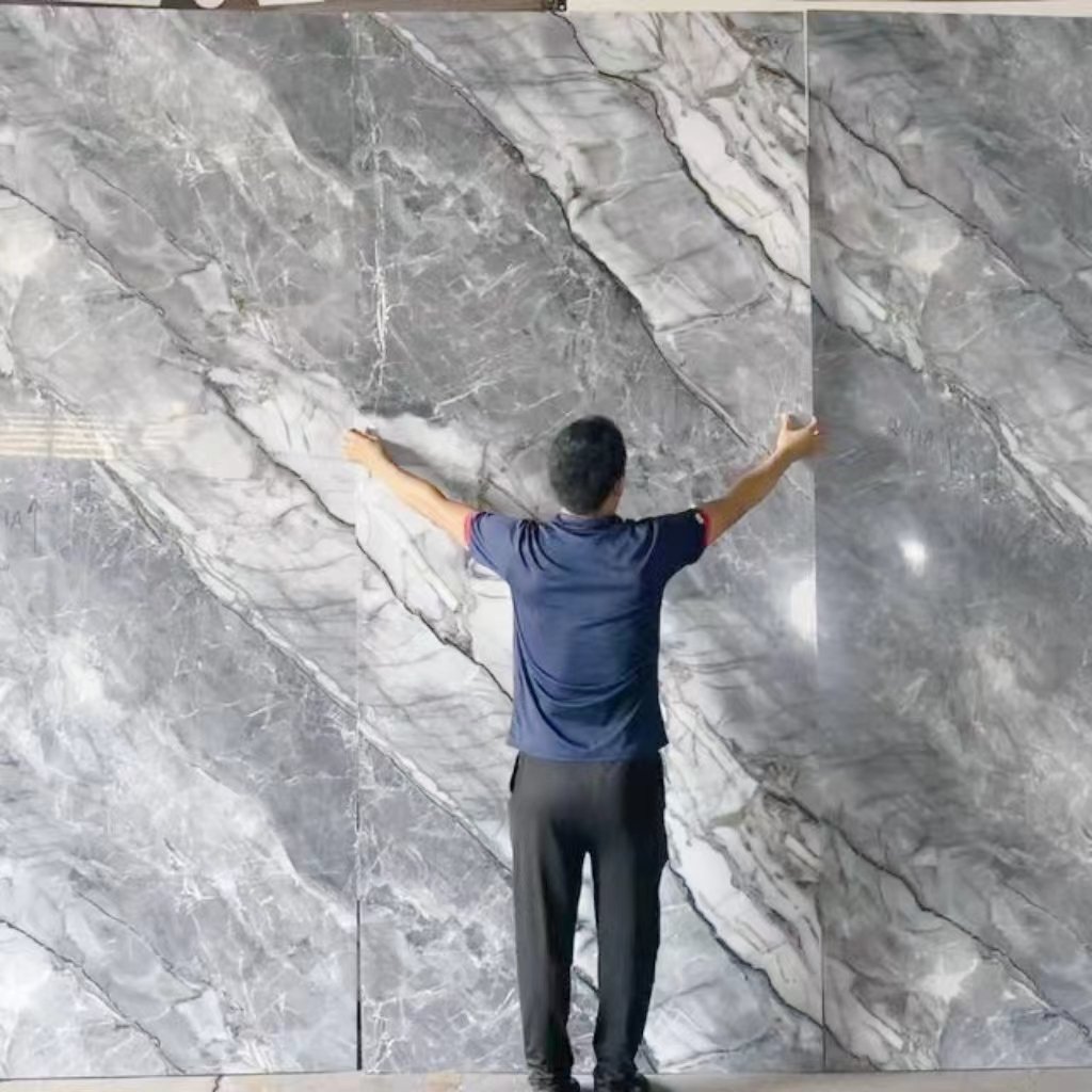 wpc pvc marble 3d wall panel with gold sheets bamboo charcoal board pvc marble wall panel