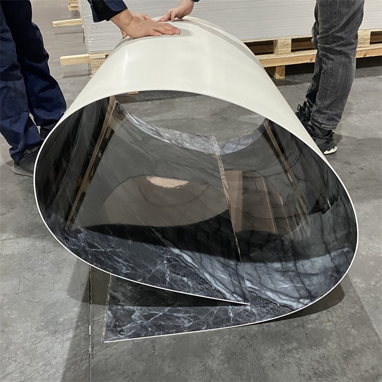 Wholesale Cheap Professional Sheet Manufacturer Marble Pattern UV Wall Panel Grey UV Boards