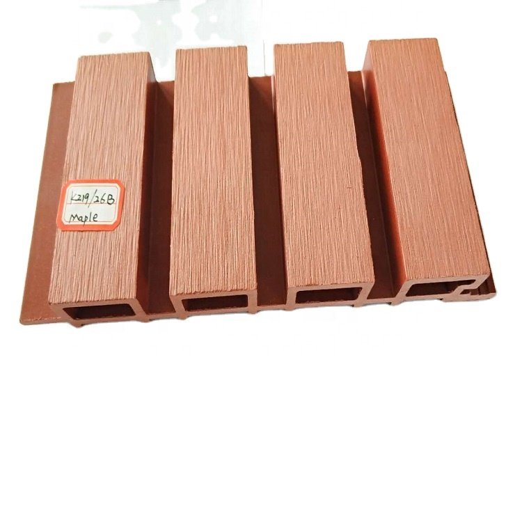 Luxury Great WPC Wall Panels waterproof design office PVC indoor walls decoration with wood plastic composite wall panel