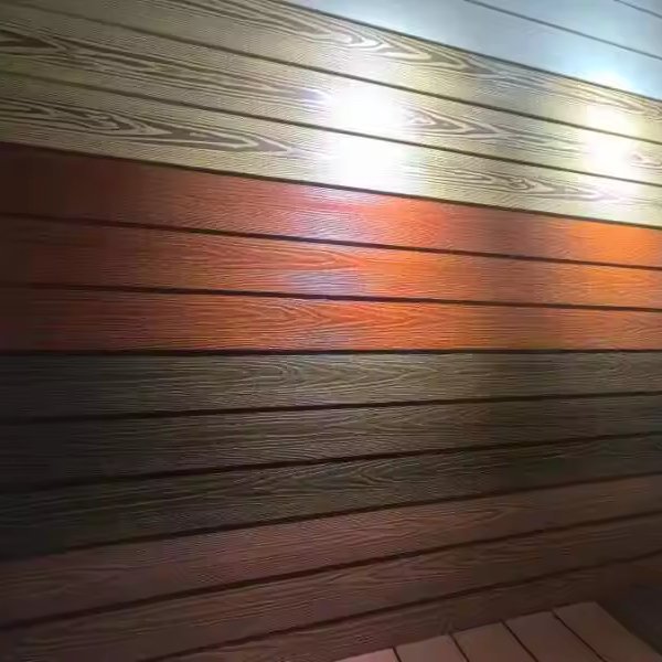 Chinsun Brand Exterior Panels Wood Grain Siding Fiber Cement Fiber board Siding