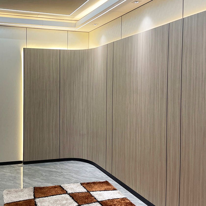 Flexible Decoration Carbon Bamboo Charcoal Fiber Slate Board Sheet Wood Veneer Wall Panel