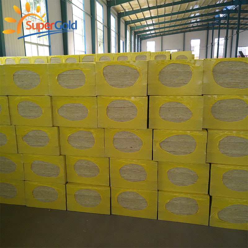 Building materials rock wool board insulation compressed rock wool board insulation with aluminum foil facing