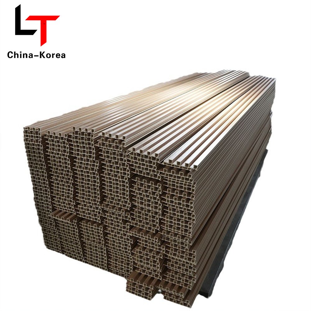 LT New Design Composite Wood 3d WPC Wall Panel Fiber Wood UV Resistant WPC Wall Boards For Apartment Decoration