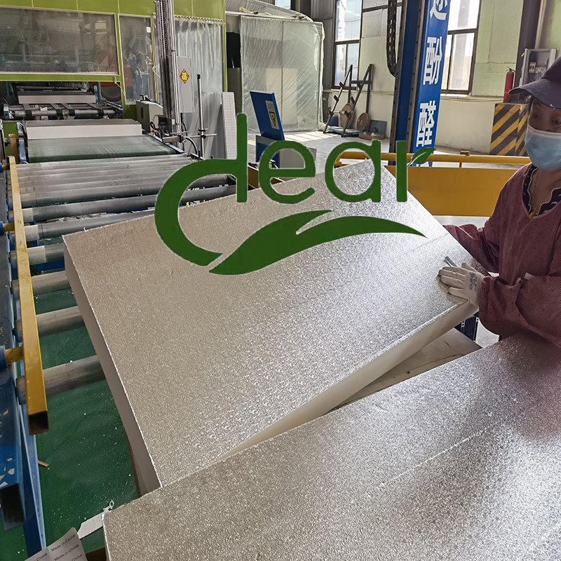Customizable Double-sided Aluminum Foil Phenolic Insulation Board Fireproof Exterior Wall Insulation Waterproof Foam Board
