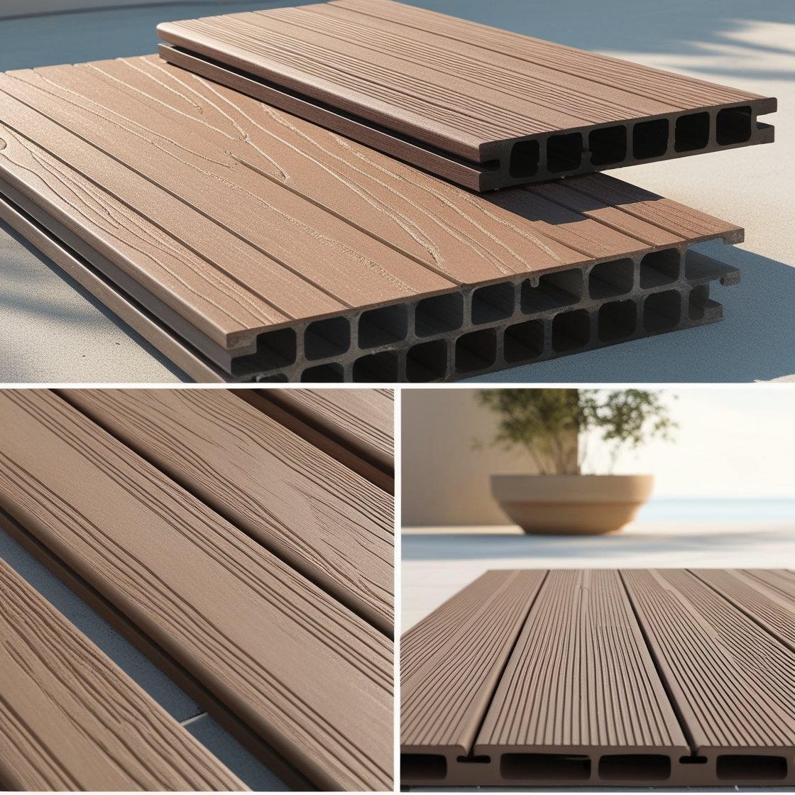 Best Price Premium Quality Wood Plastic Composite (WPC) Decking Panels from Real Factory Custom Size and Color Available!