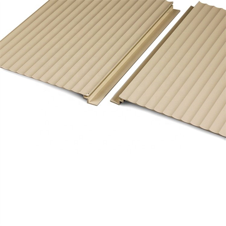 Corrugated Aluminum Wall Wave Panel Decorative Aluminum Curtain Wall Interior Boards 3D Wave Great Wall Panel