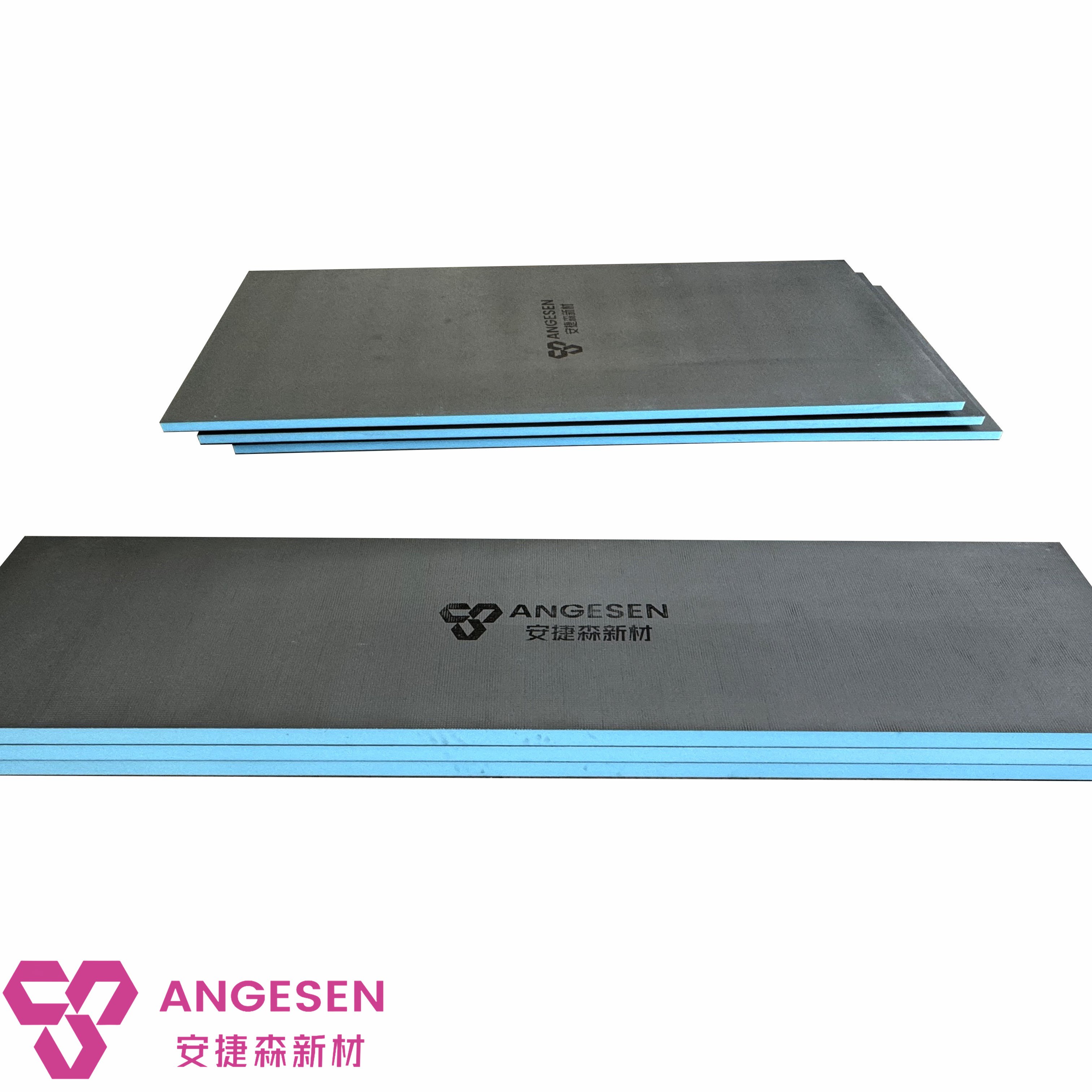 Angesen New Material Waterproof Tile Backer Board Thermal Insulation for Humid Environments