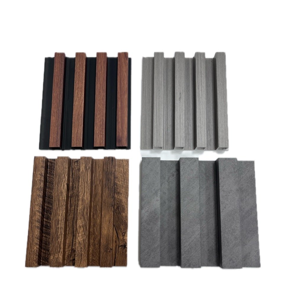 Modern Simplicity Grille Wall Panel Anti Water Wall Boards fluted panel Wall Panel