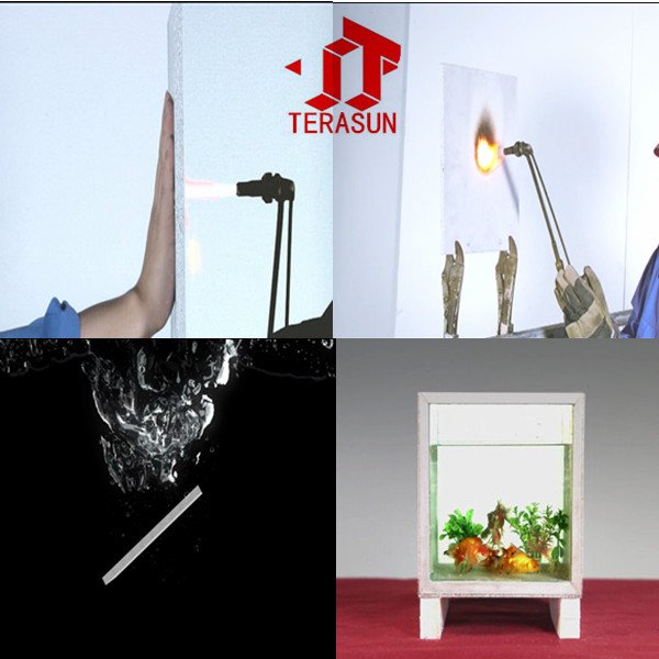 Terasun upgraded fiber cement board TSM facade materials