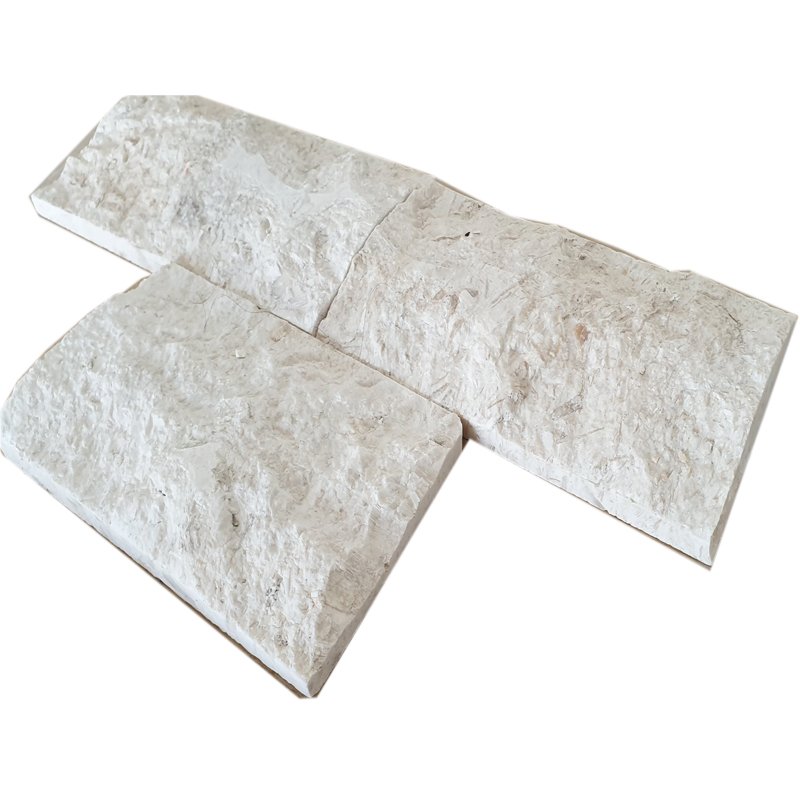 2023 Myra Beige Limestone Split Face Natural Stones From Turkey Premium Custom Cut wholesale Outdoor Wall Cladding decorations