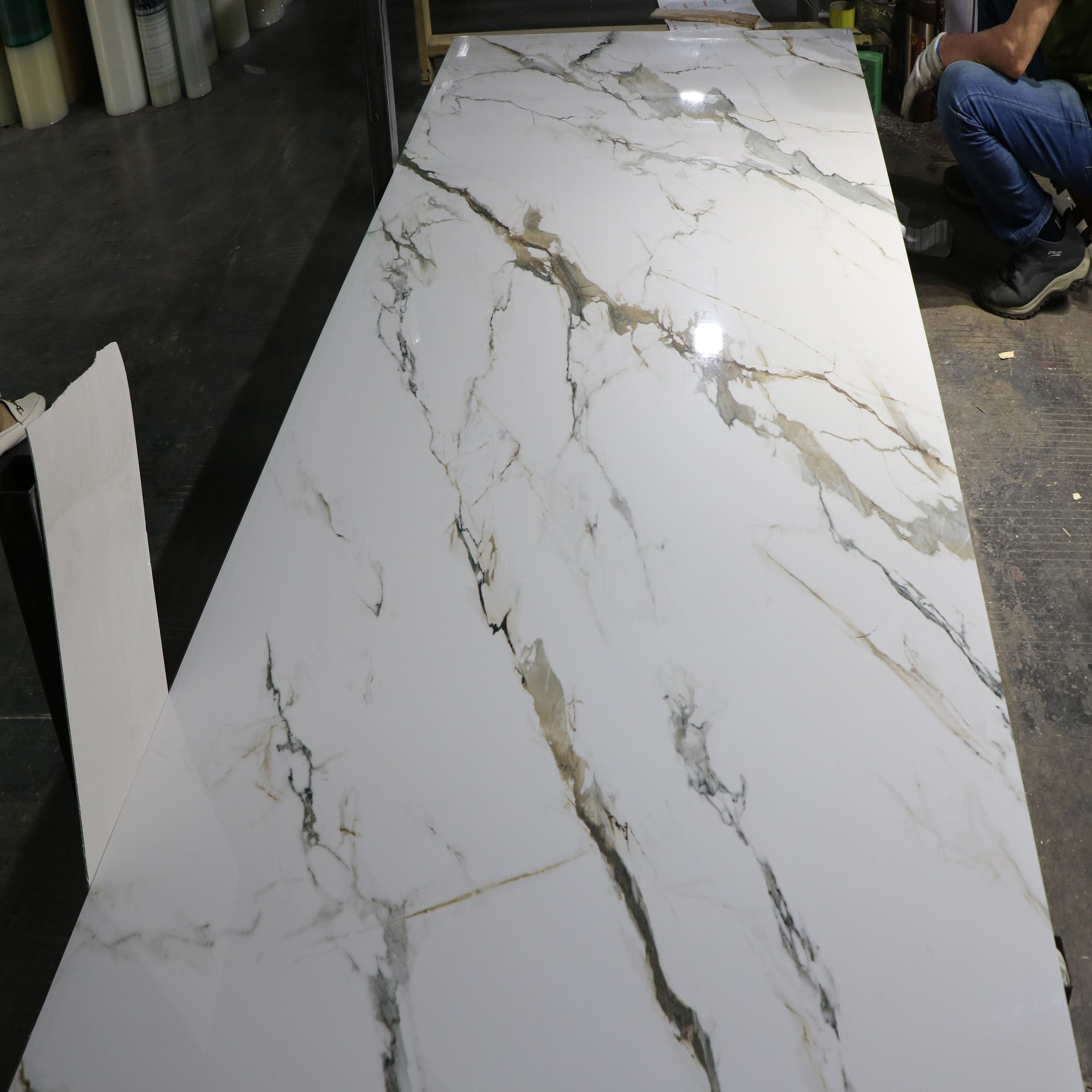 GTCO Customized Size and Thickness PVC UV Wall Panel with CE ISO for Room Decoration