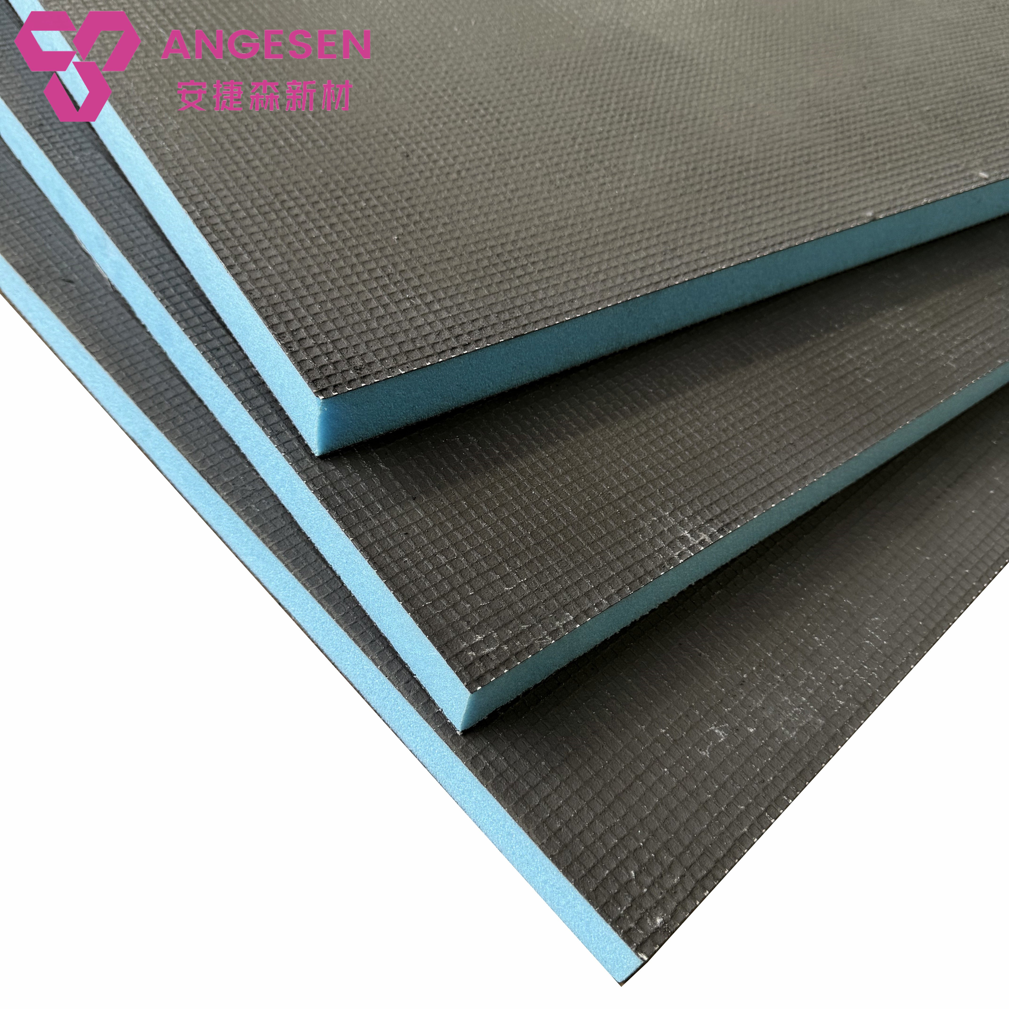 Angesen XPS Polystyrene Board High Molecular Coated Building Waterproof Materials Wall Panels