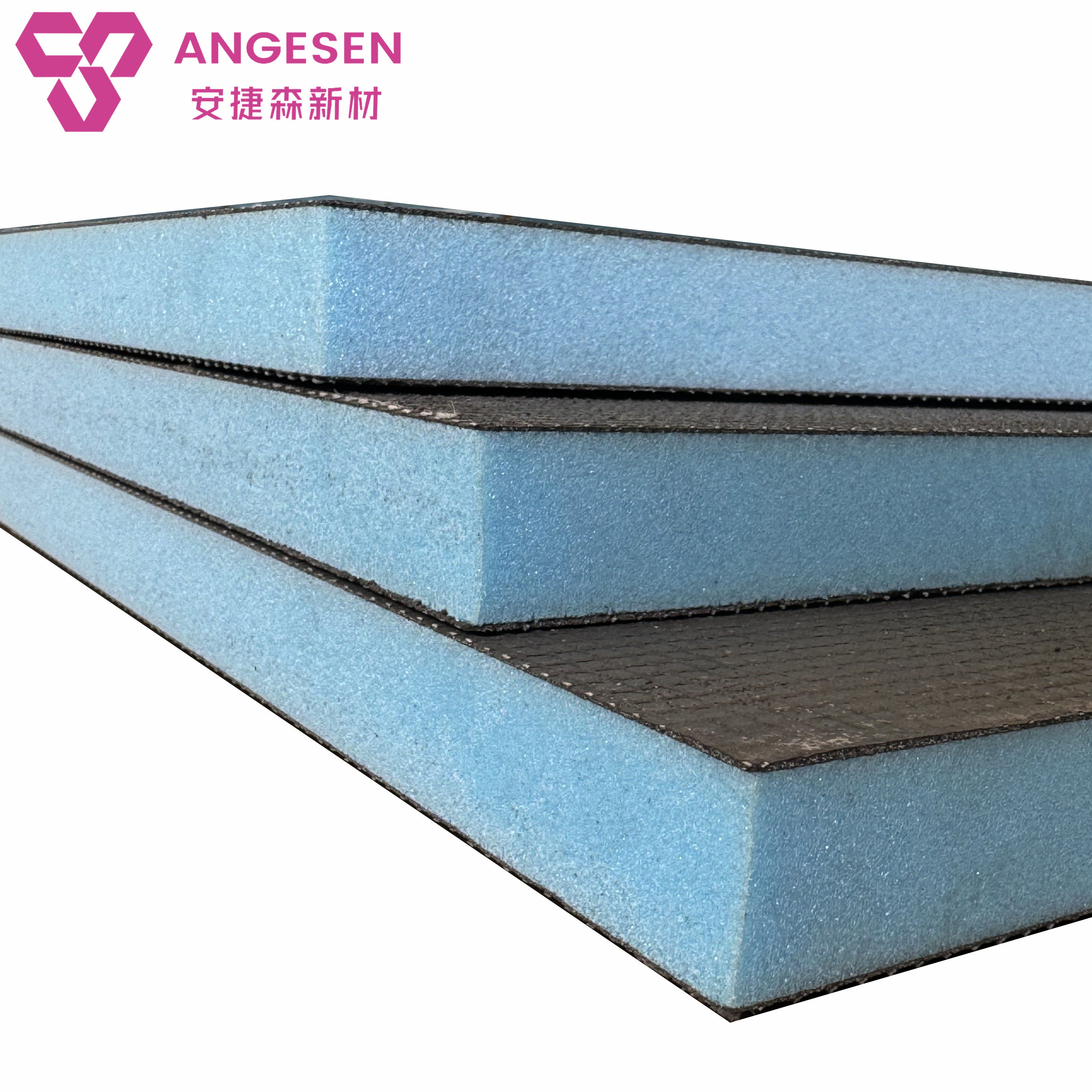 Angesen XPS Polystyrene Board High Molecular Coated Building Waterproof Materials Wall Panels