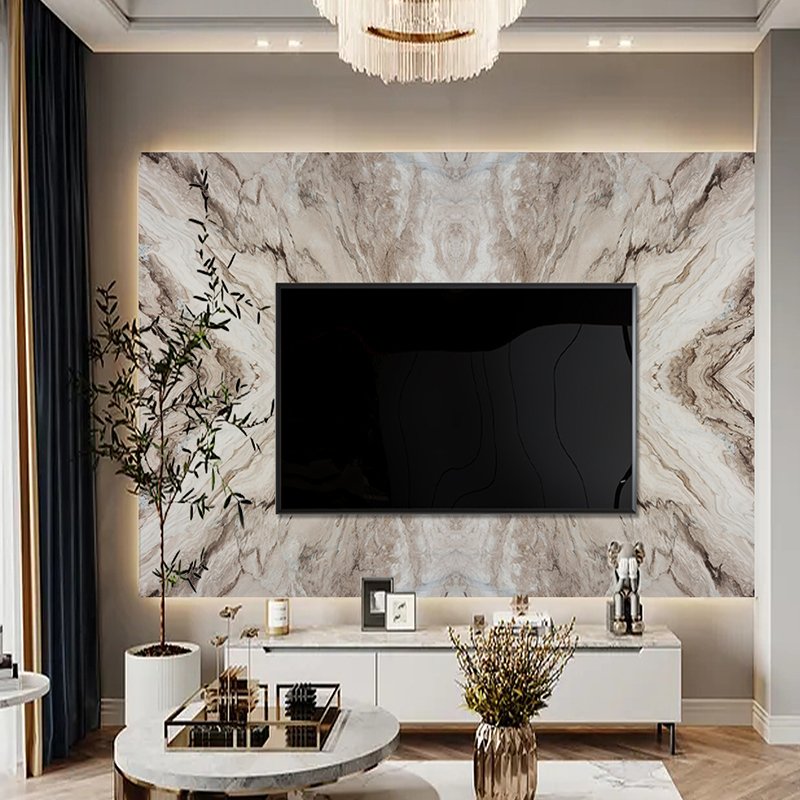 JSXH Modern PVC Wall Panels Waterproof with Fireproof and Moisture-Proof UV Protected Flexible Material for Interior Decor