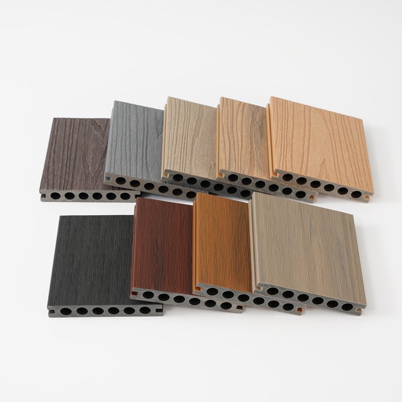 Modern Environment-Friendly PVC WPC Composite Wall Panels Waterproof Decking Outdoor Projects Soundproof Wall Boards Apartment