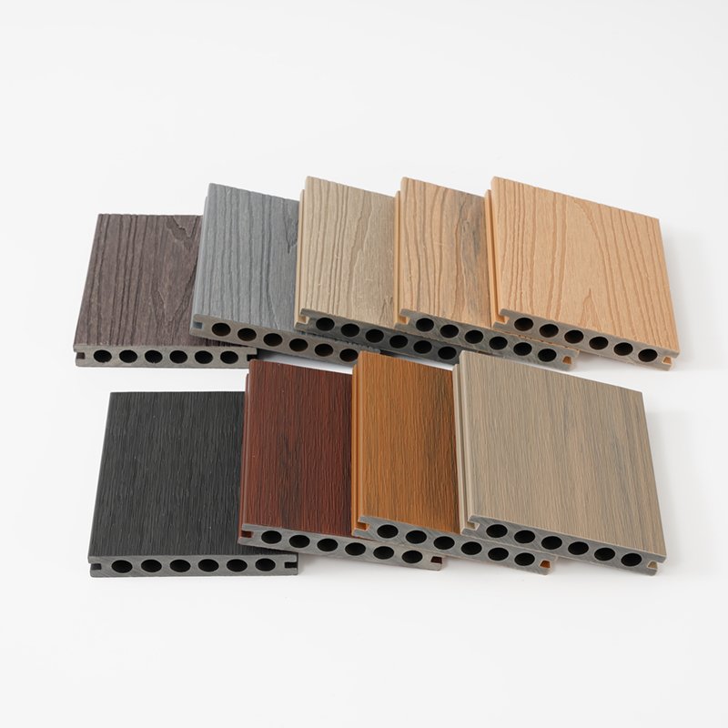 Modern Environment-Friendly PVC WPC Composite Wall Panels Waterproof Decking Outdoor Projects Soundproof Wall Boards Apartment