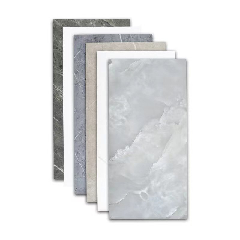 Removable black marble sticker pvc wall paper self adhesive waterproof 3d marble wallpaper