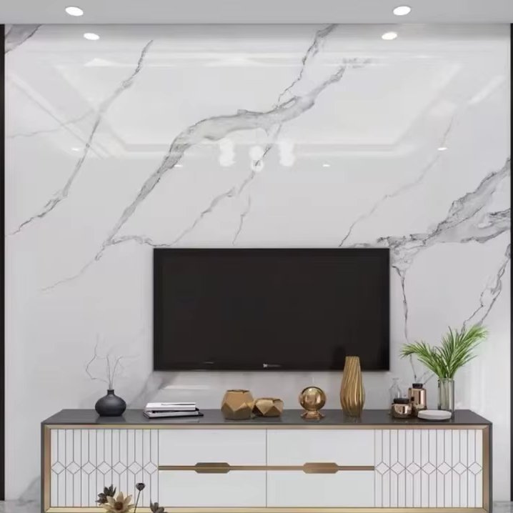 PET marble continuous texture co-extruded bamboo charcoal wood veneer wpc wall panel for background walls 1220mm*2600/2800mm