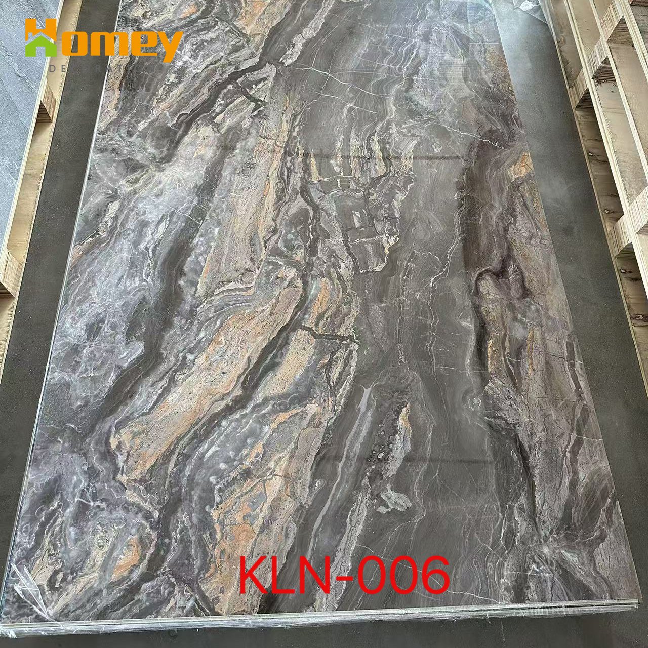 High Glossy 2mm 3mm UV PVC Wall Panel PVC marble sheet for Wall Sheet