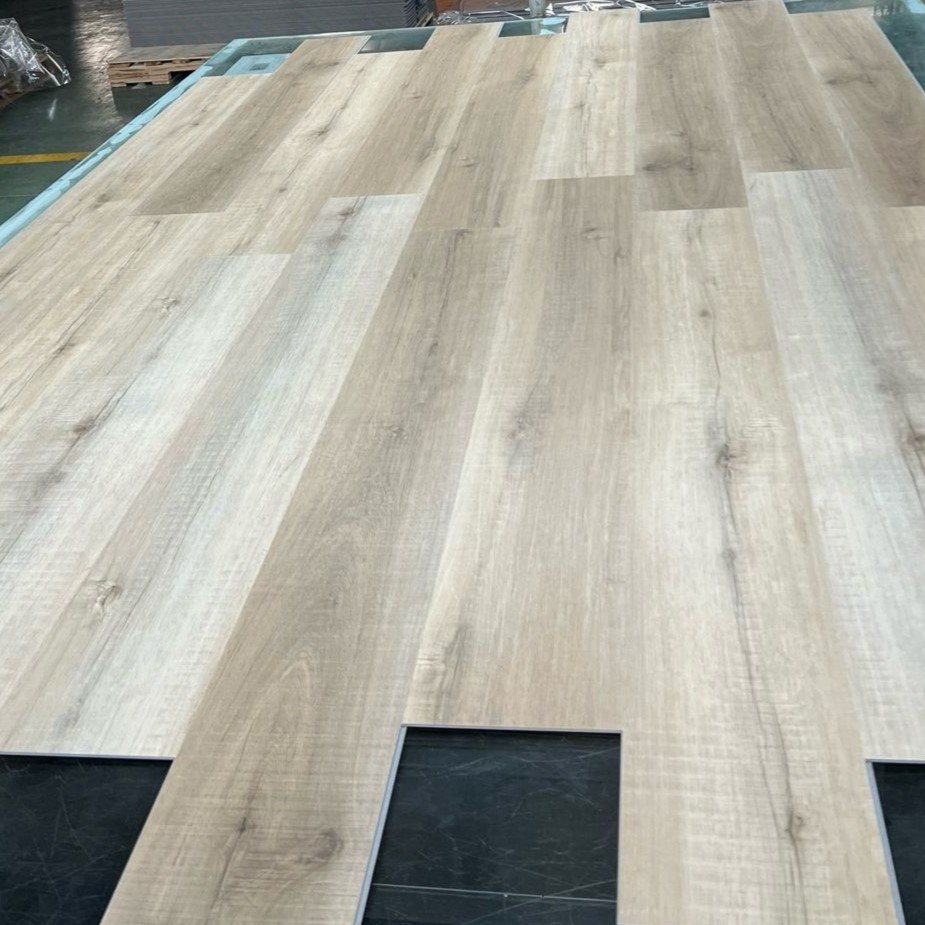 Commercial Luxury Vinyl Plank SPC Dryback LVT Glue down Flooring PVC Material Waterproof DIY Virgin Floor for Bedroom Decking