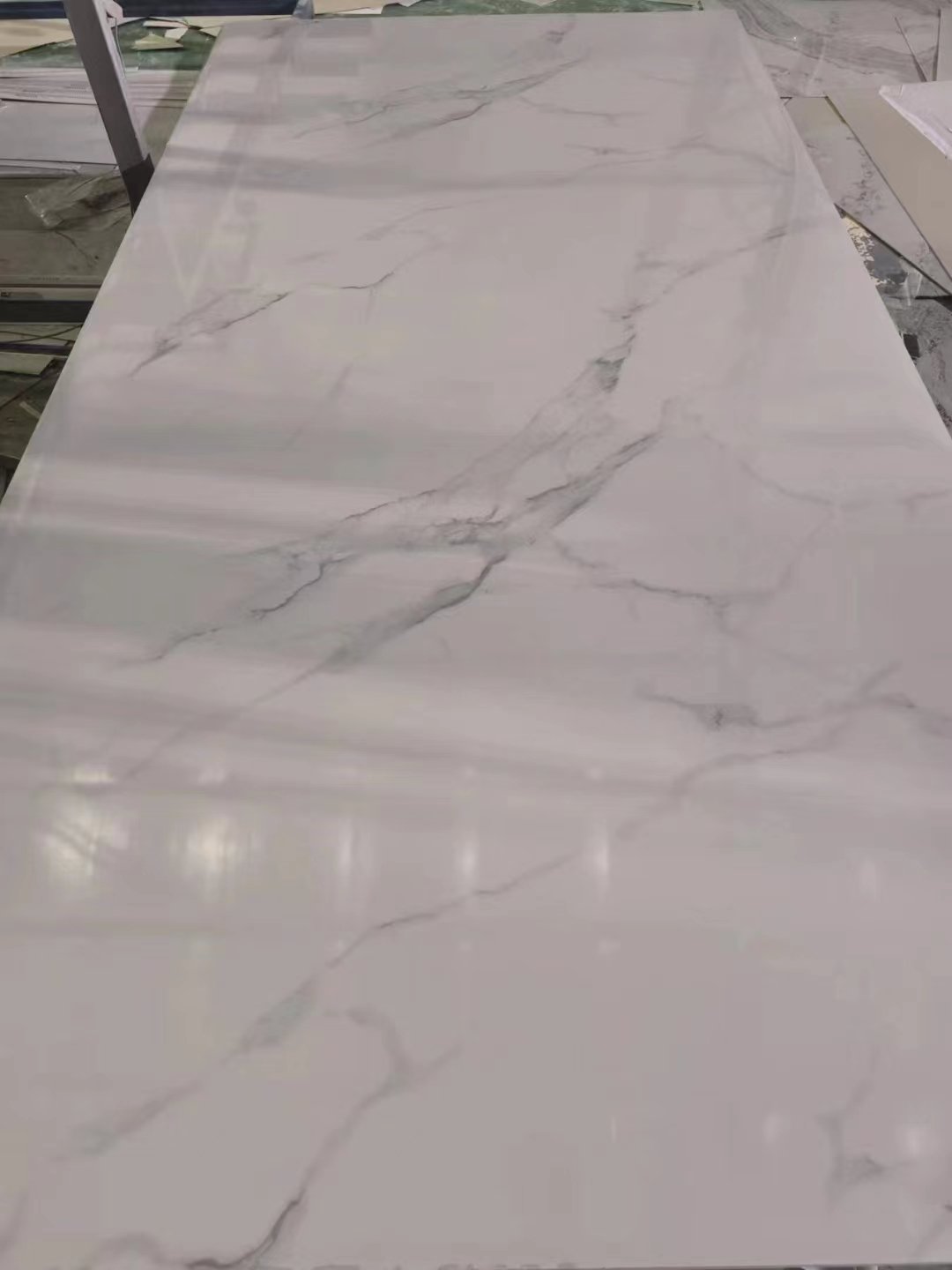 Morden Design Luxury Waterproof PVC Faux Marble High Glossy UV Wall Panel/Board/Sheet