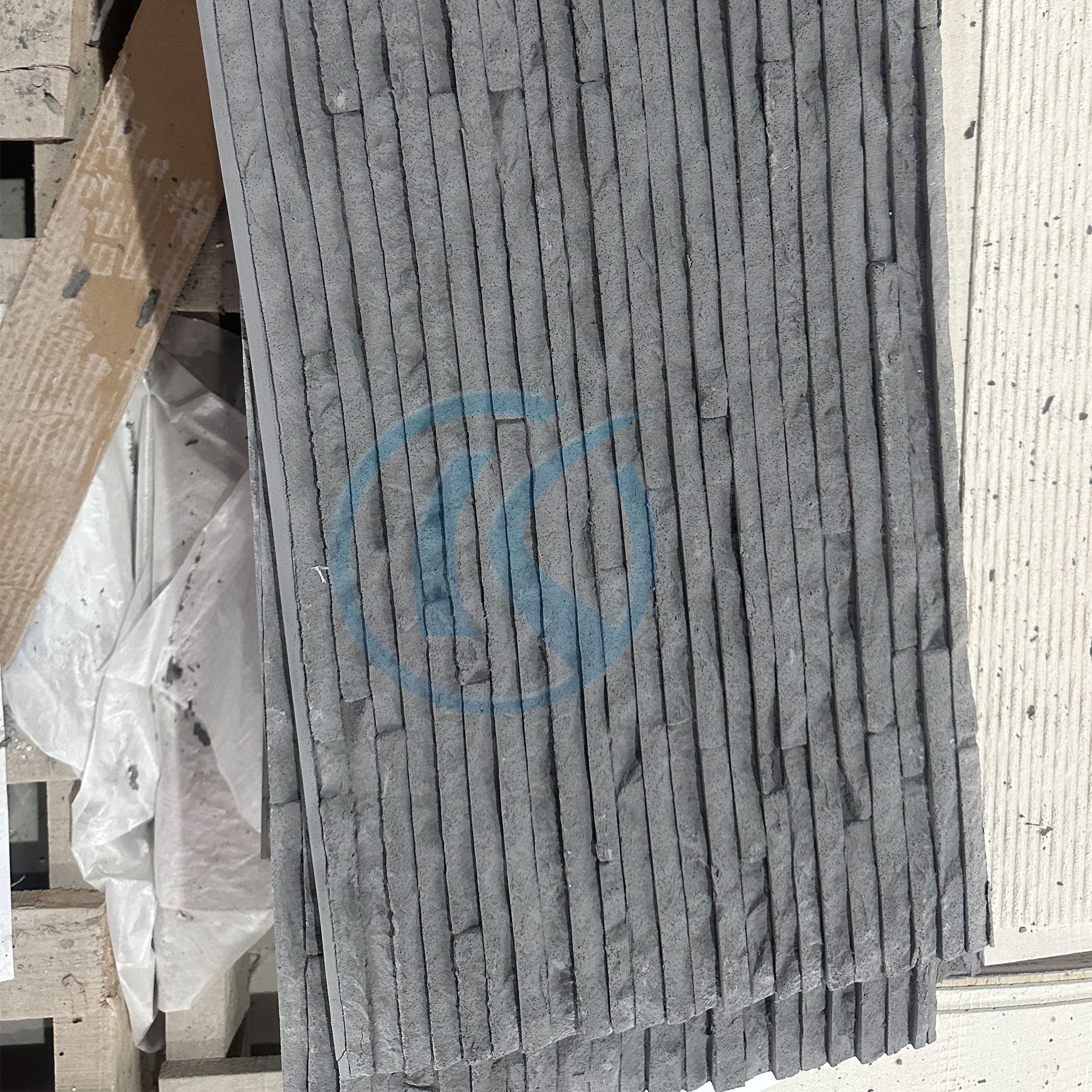 Natural Stone Texture Decoration Wall Panel Tiles Interior Exterior Flexible 3mm MCM Soft Oman Linear Stone Wall Board