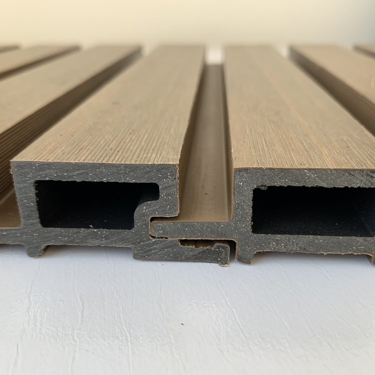 Easy installed Co-extrusion Waterproof wall panel wood plastic composite wpc exterior wall board