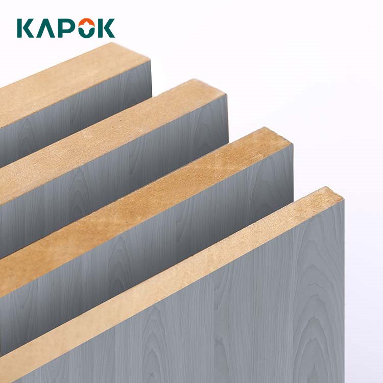Luxury Raw MDF/MDF Wood Prices/plain Board for Hotel Latest Melamin MDF Cherry Color Laminated Melamine MDF Board for Wardrobe