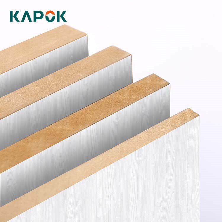 Luxury Raw MDF/MDF Wood Prices/plain Board for Hotel Latest Melamin MDF Cherry Color Laminated Melamine MDF Board for Wardrobe