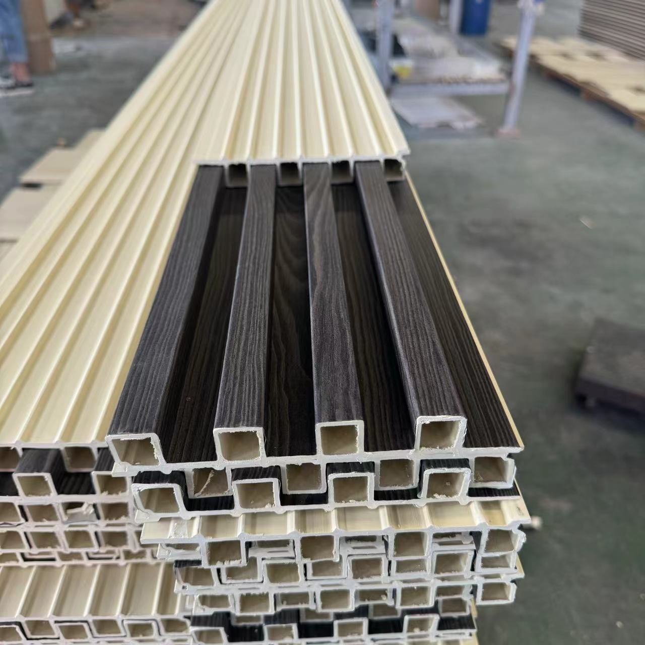 Hot sales wpc wall interior fluted panels wall board from China