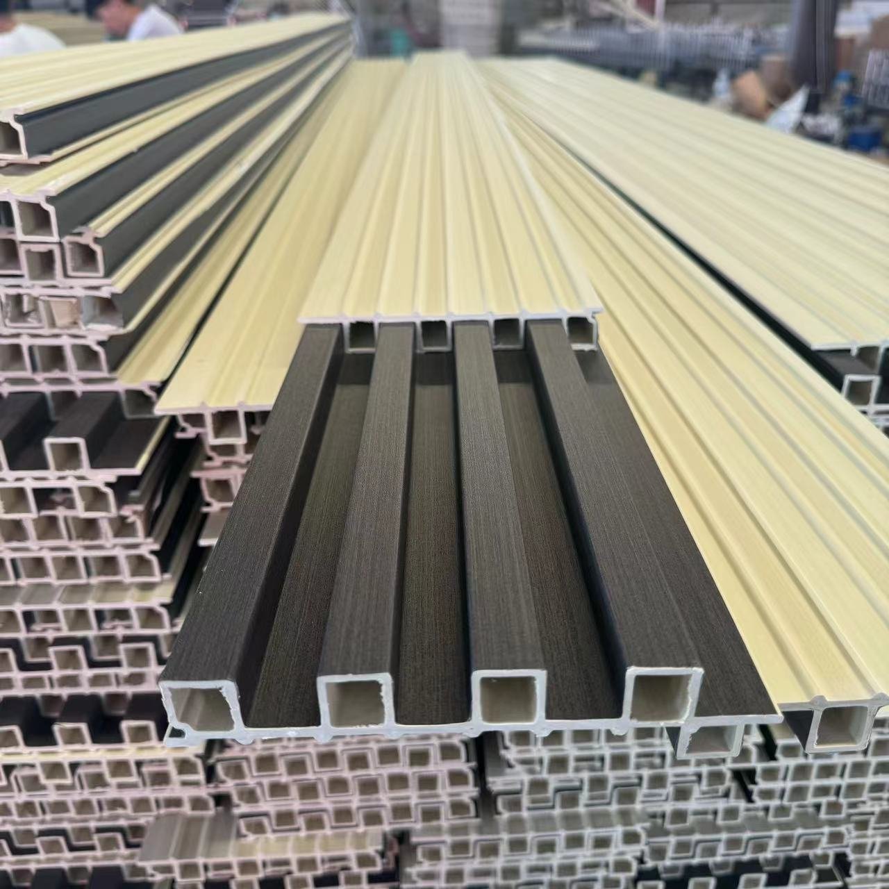 Hot sales wpc wall interior fluted panels wall board from China