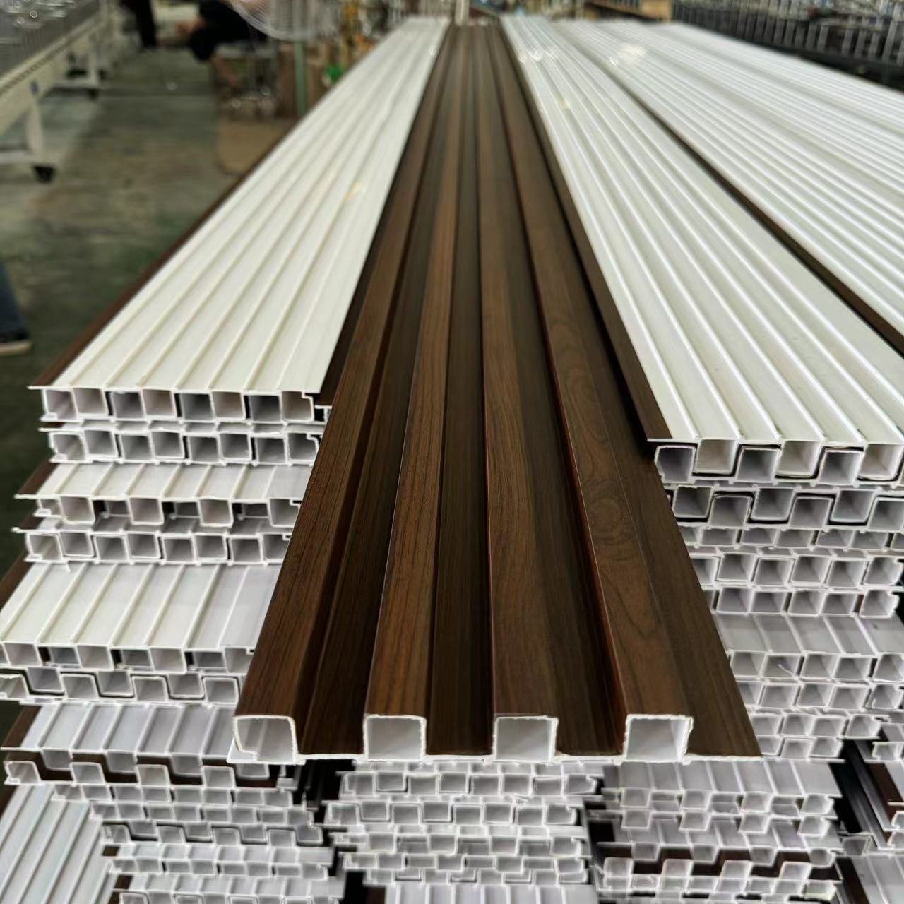 Hot sales wpc wall interior fluted panels wall board from China