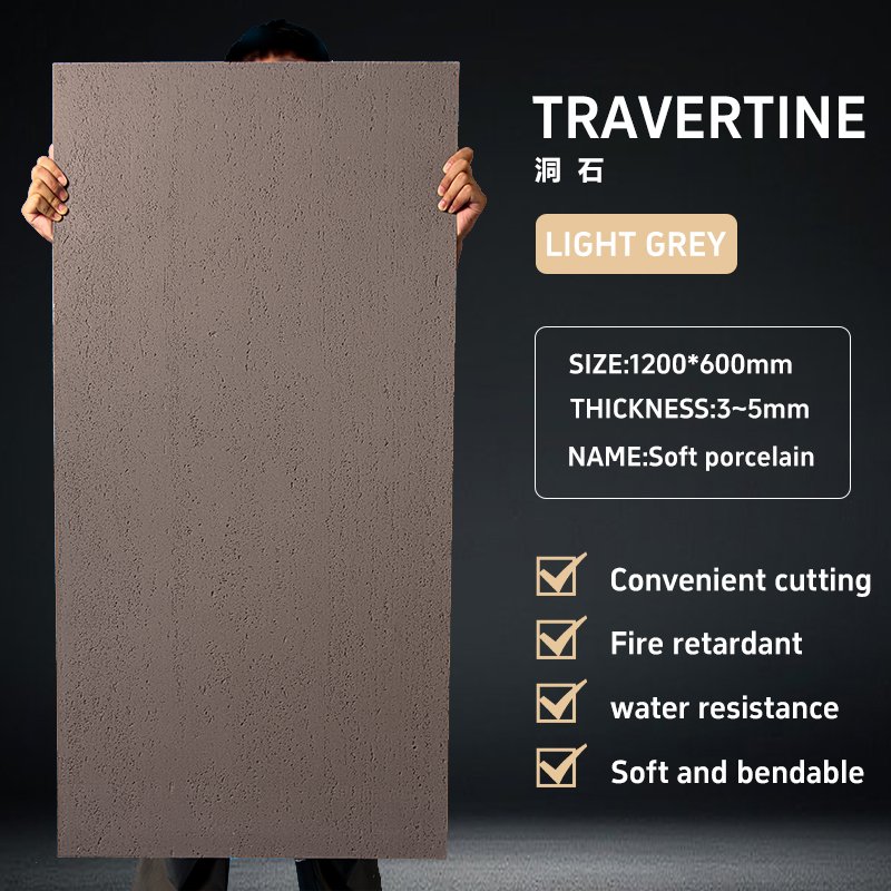 Flexible Fireproof and Moisture-Proof Soft Stone Tiles Indoor and Outdoor Wall Panel Decoration MCM Stone Wall Board