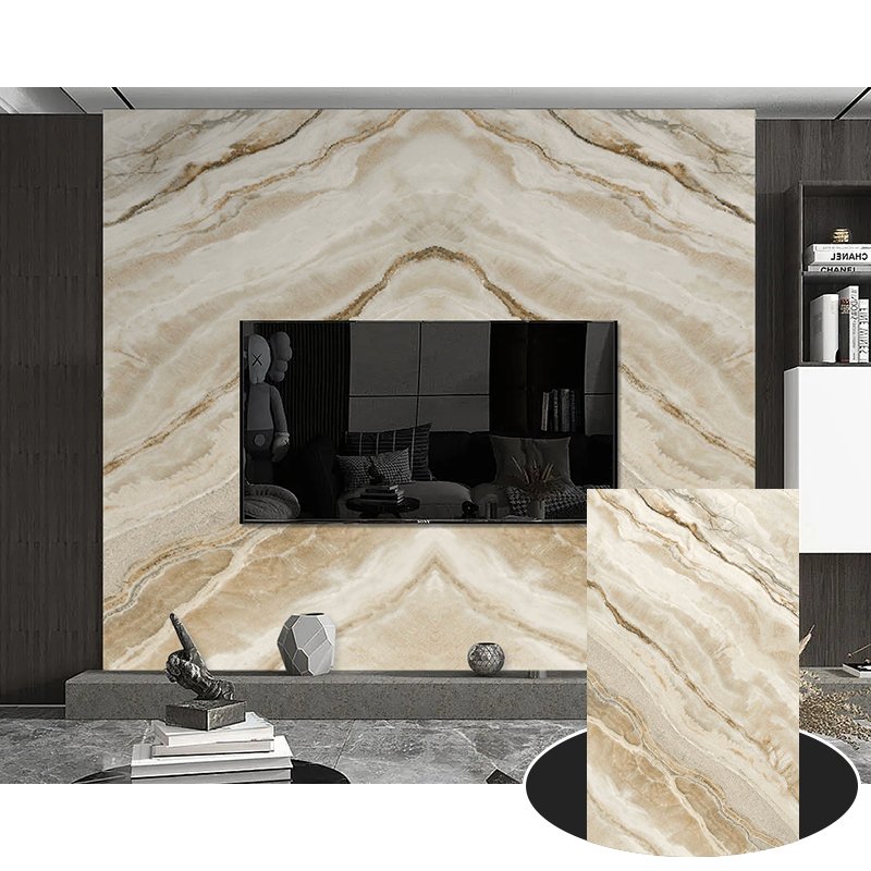 JSXH 2mm 3mm Interior High Glossy Wall Panel 3d Pvc Marble Sheet Marble Alternative Uv Board Uv Marble Sheet