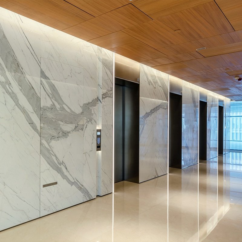 Factory Wholesale Marble Pattern Wall Board Highlight WPC Carbon Crystal Decorative Wall Panel