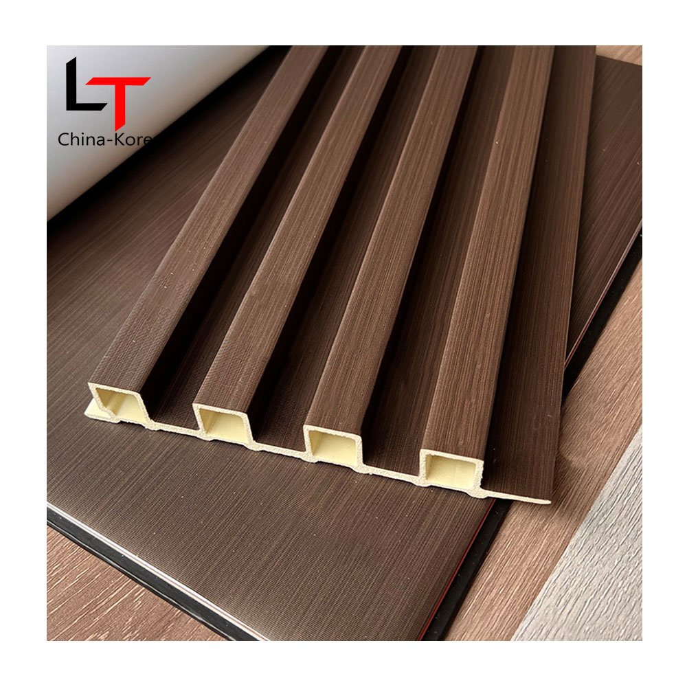 Halong Halong LT great composite interior wall panels wpc wall paneling sheet indoor fluted decorative slat modern wall board