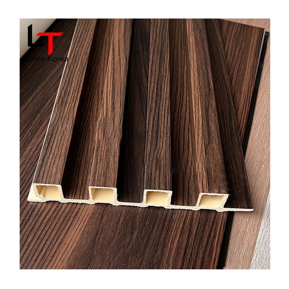 Halong Halong LT great composite interior wall panels wpc wall paneling sheet indoor fluted decorative slat modern wall board