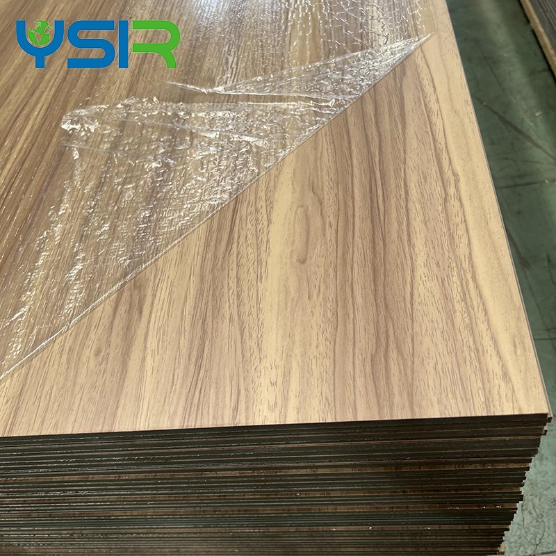 bamboo fiber wall panel 1220*2440mm 2800mm 2900mm mirror film hot sale flat wpc wall panel