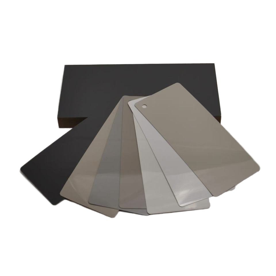 Premium Furniture board Hanna Gloss PET laminated moisture proof particleboard Modern antibacterial kitchen cabinet board E0 ENF