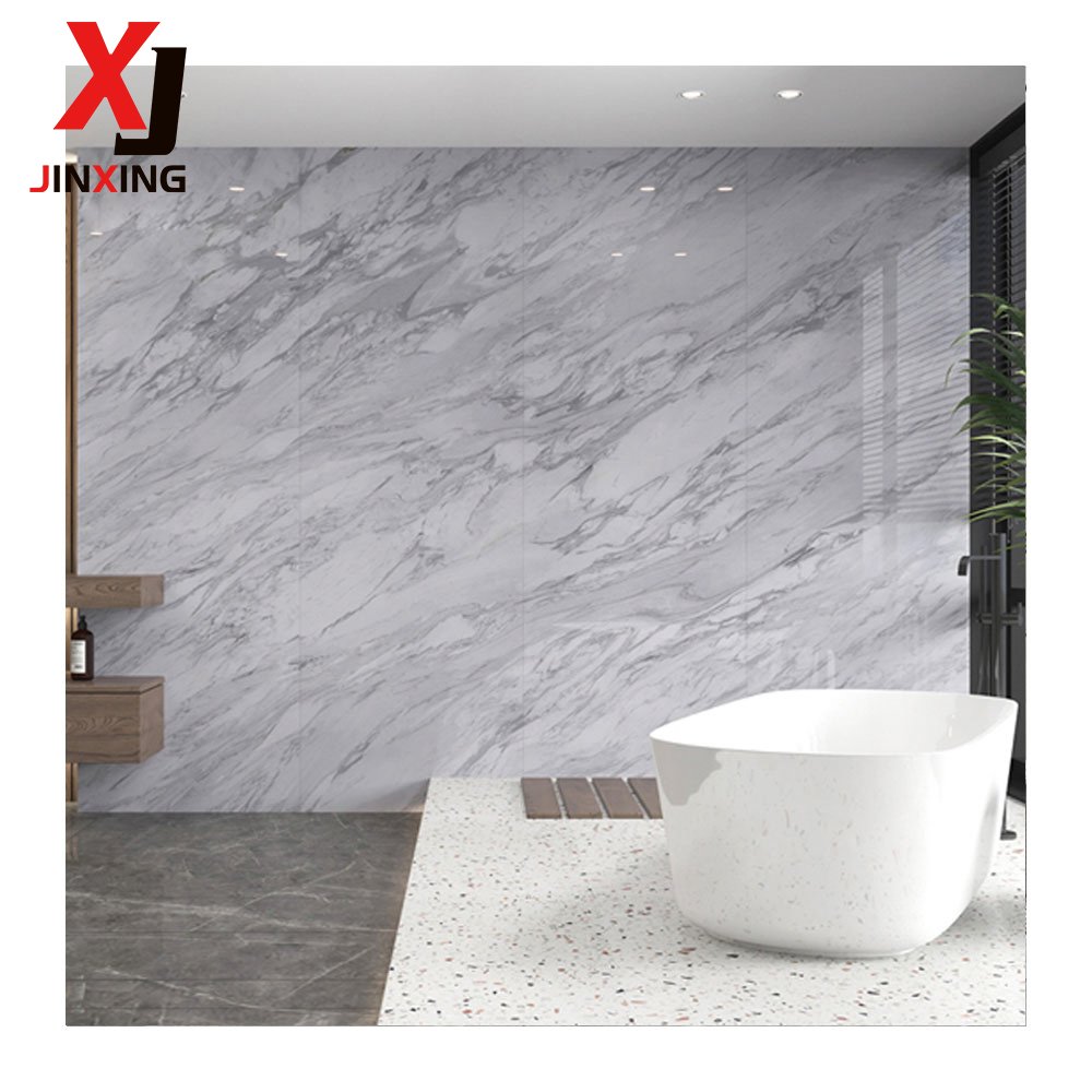 Best Selling Eco-friendly Marble Wood Veneer Grain Carbon Rock Panels Skin Feeling Water ripple Bamboo Charcoal Board For Home
