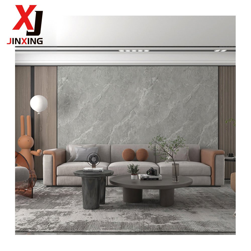Best Selling Eco-friendly Marble Wood Veneer Grain Carbon Rock Panels Skin Feeling Water ripple Bamboo Charcoal Board For Home