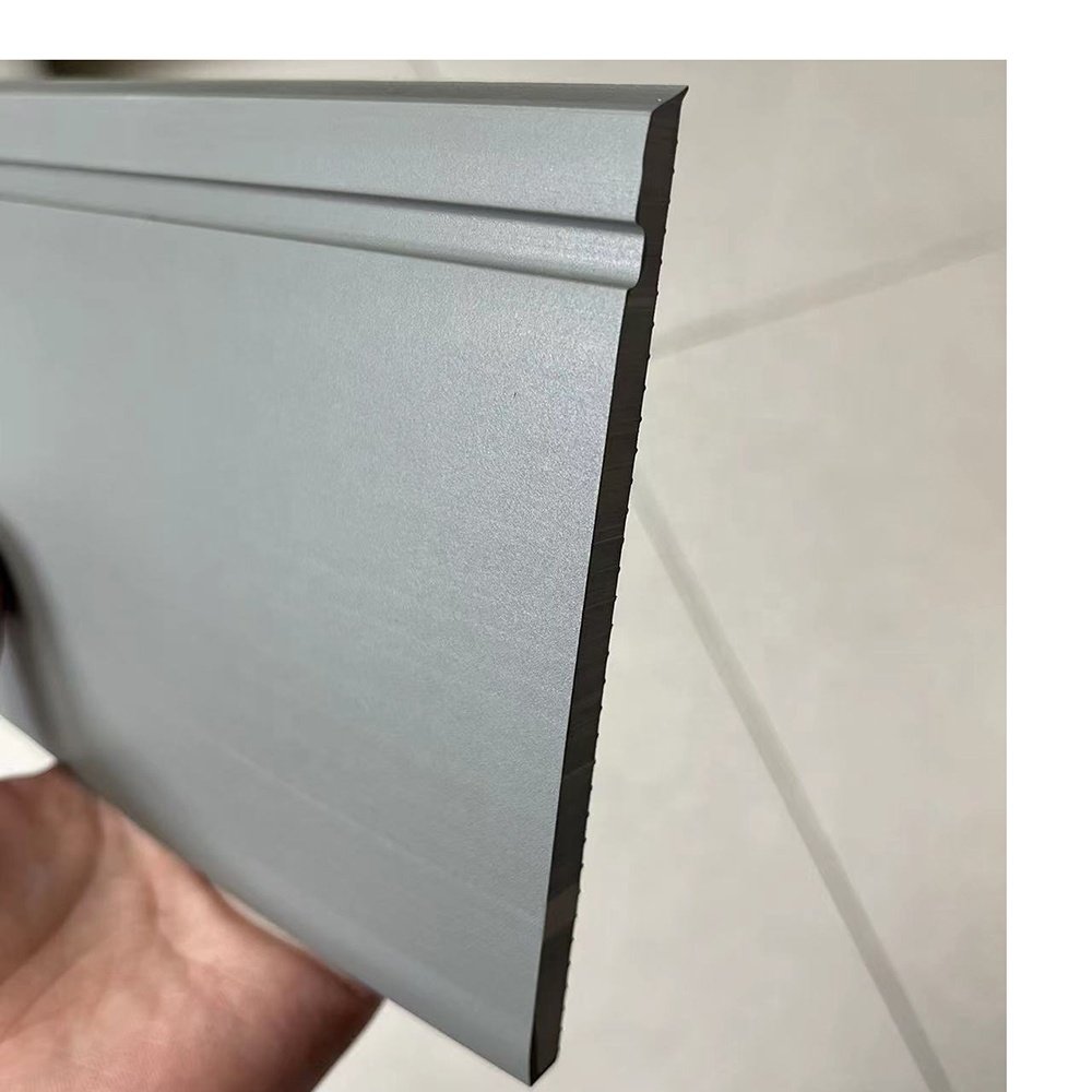 Scratch resistant Hotel Commercial PVC skirting board Rubber cove base Vinyl wall base Molding