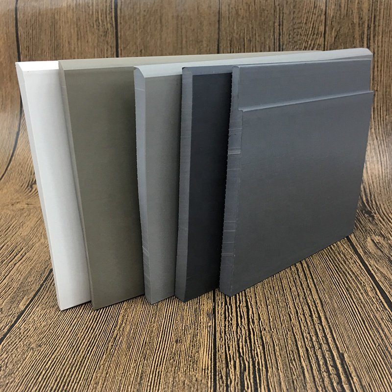 Scratch resistant Hotel Commercial PVC skirting board Rubber cove base Vinyl wall base Molding