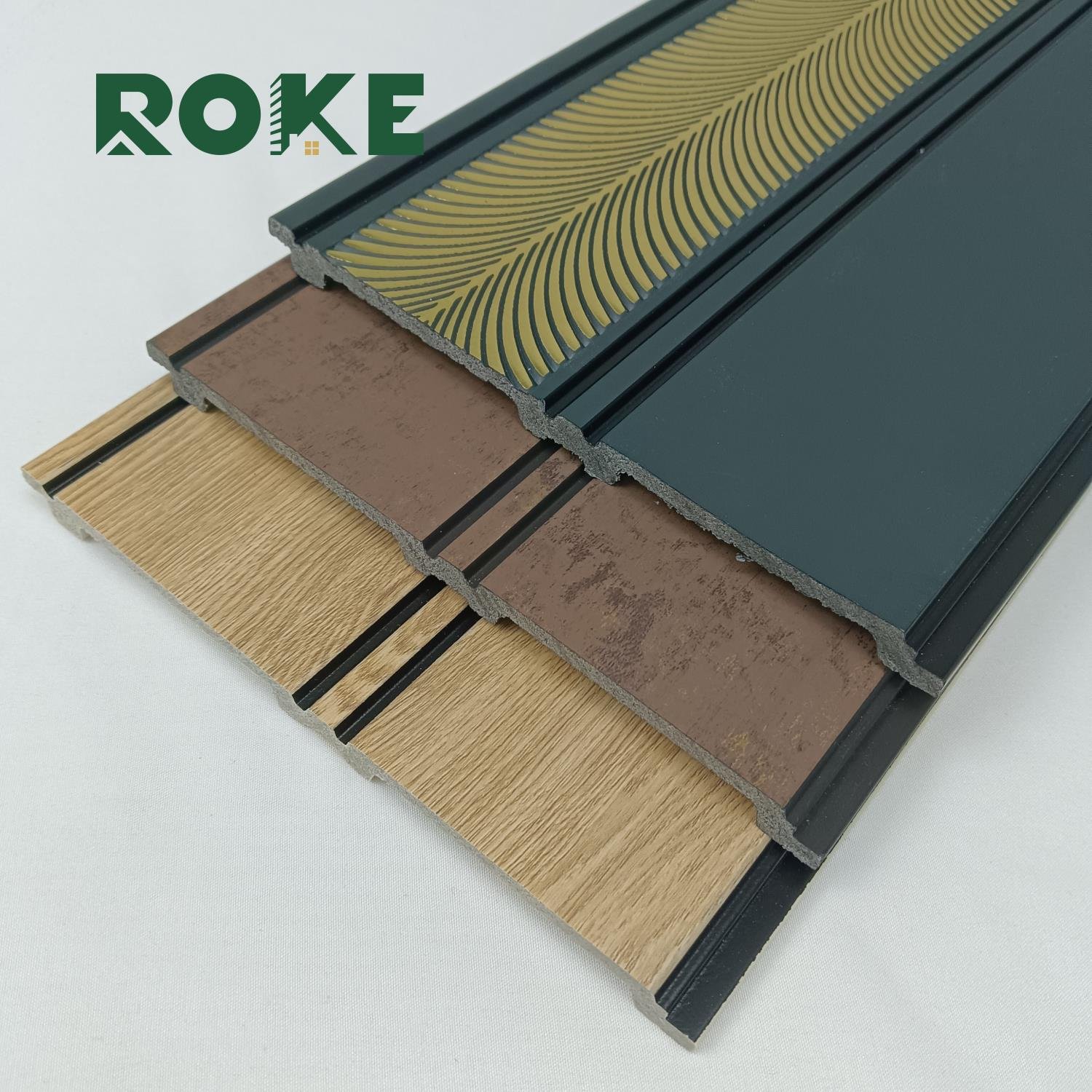 ROKE Factory Ps Wall Panel Board For Interior Wall Decoration 3d Wall Panel From China Fireproof